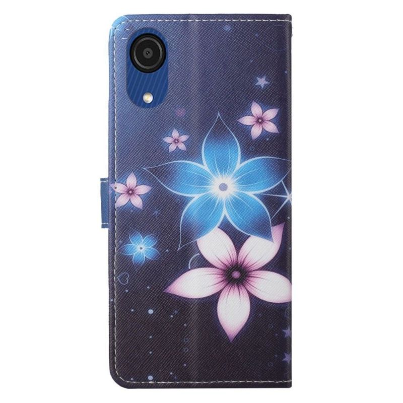Housse Samsung Galaxy A03 Core Fleurs