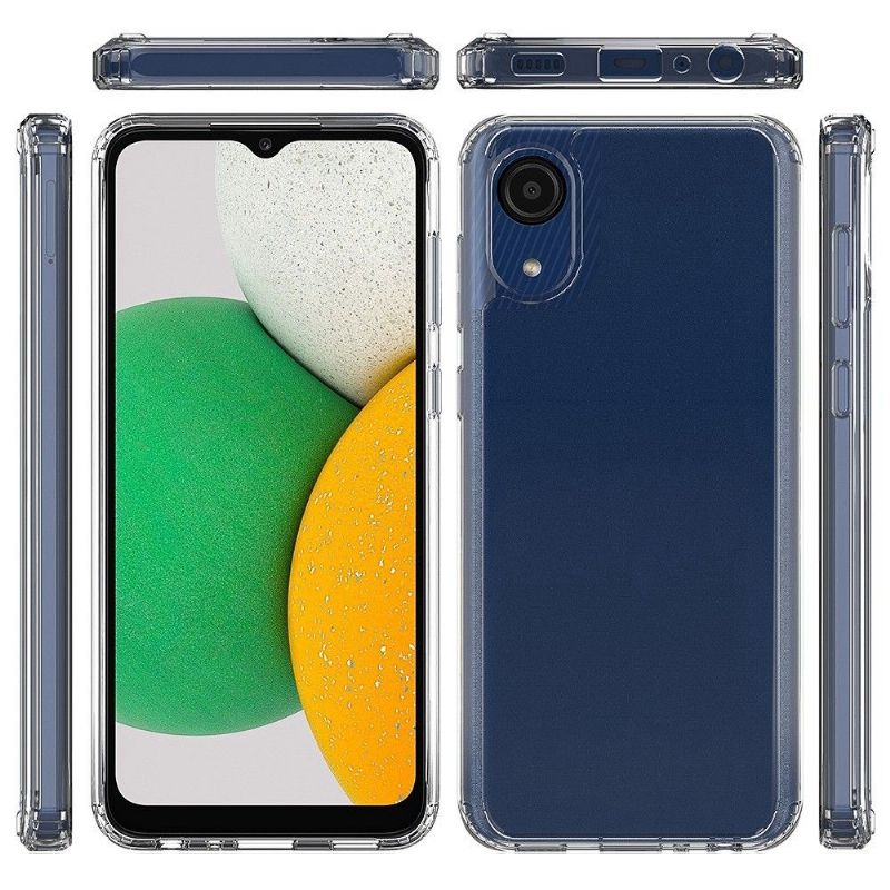 Protection Coque Samsung Galaxy A03 Core Transparente