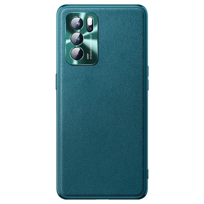 Coque Oppo Reno 6 5G Color Style Effet Cuir