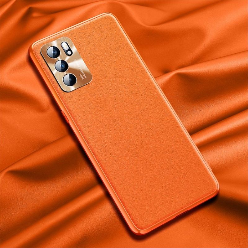 Coque Oppo Reno 6 5G Color Style Effet Cuir