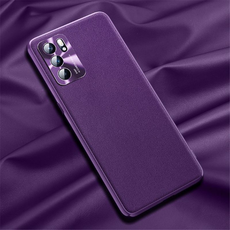 Coque Oppo Reno 6 5G Color Style Effet Cuir