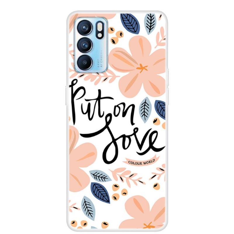 Coque Oppo Reno 6 5G Put on Love