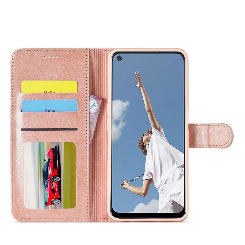 Housse Oppo Reno 6 5G Effet Cuir LC.IMEEKE