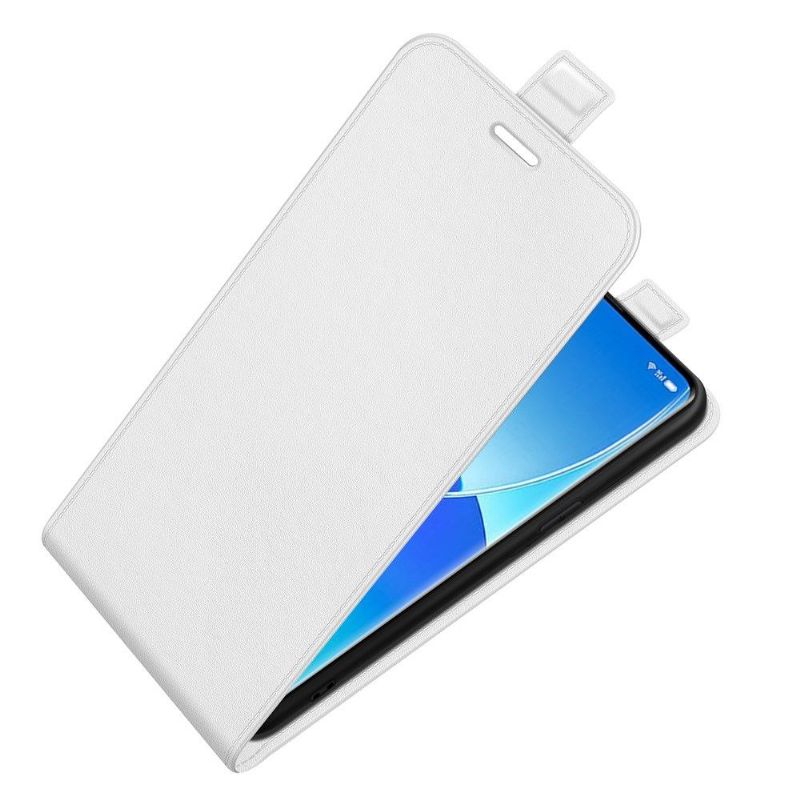 Housse Oppo Reno 6 5G simili cuir avec rabat vertical