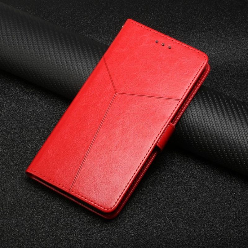 Oppo Reno 6 5G - Housse effet cuir Y Lines