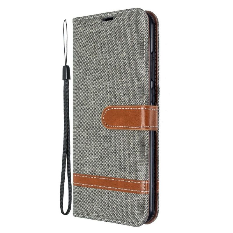 Xiaomi Redmi Note 8T - Étui folio revêtement tissu