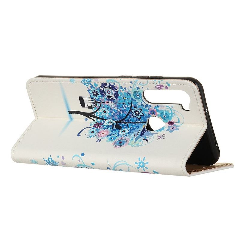 Xiaomi Redmi Note 8T - Housse Arbre bleu