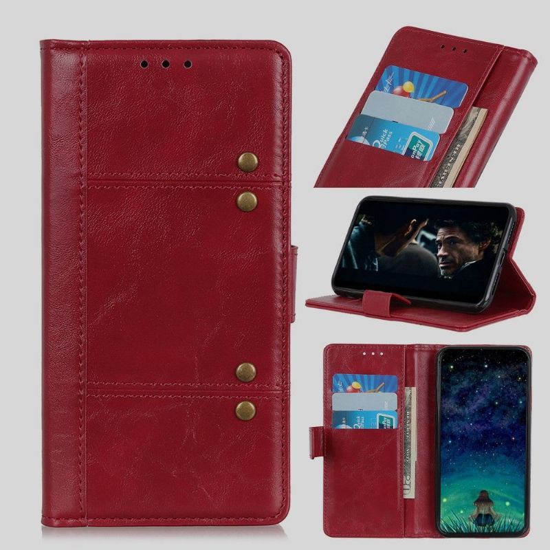 Xiaomi Redmi Note 8T - Housse premium avec rivets