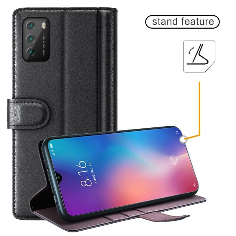 Housse Xiaomi Poco M3 Cuir Premium