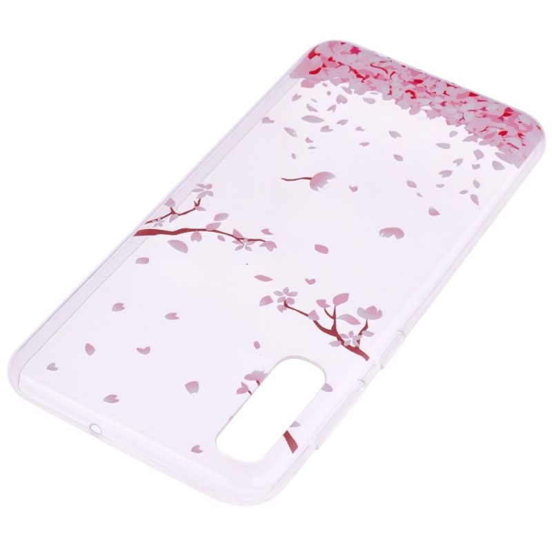 Samsung Galaxy A50 - Coque pétales de fleurs