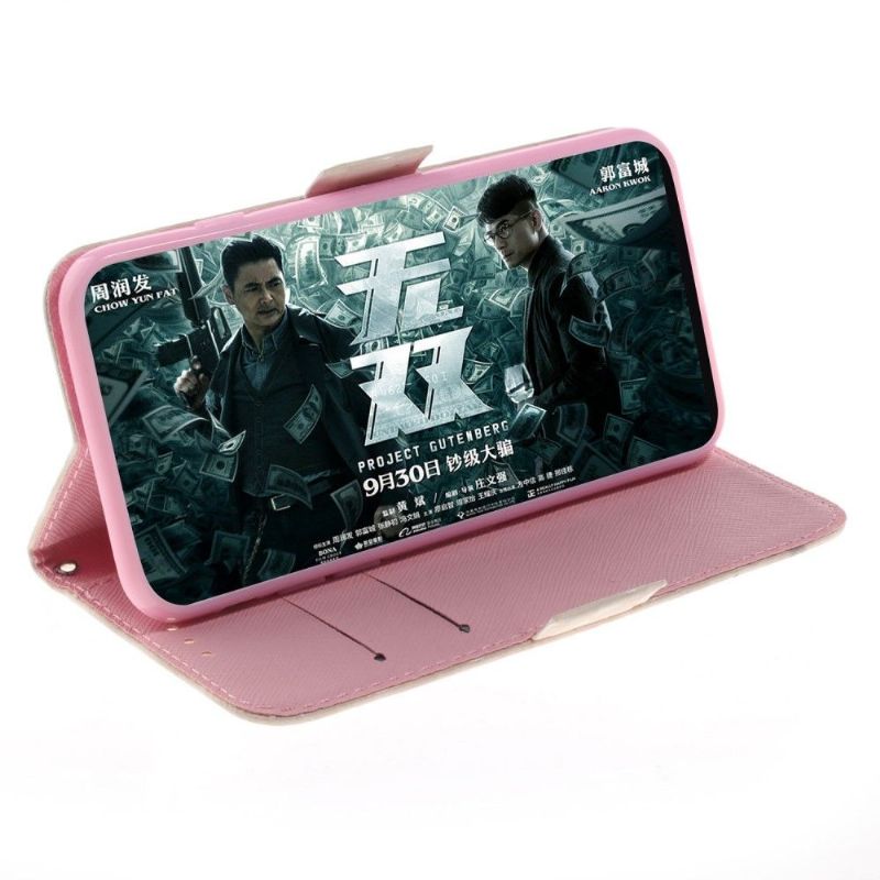 Samsung Galaxy A50 - Etui à lanière motif talon