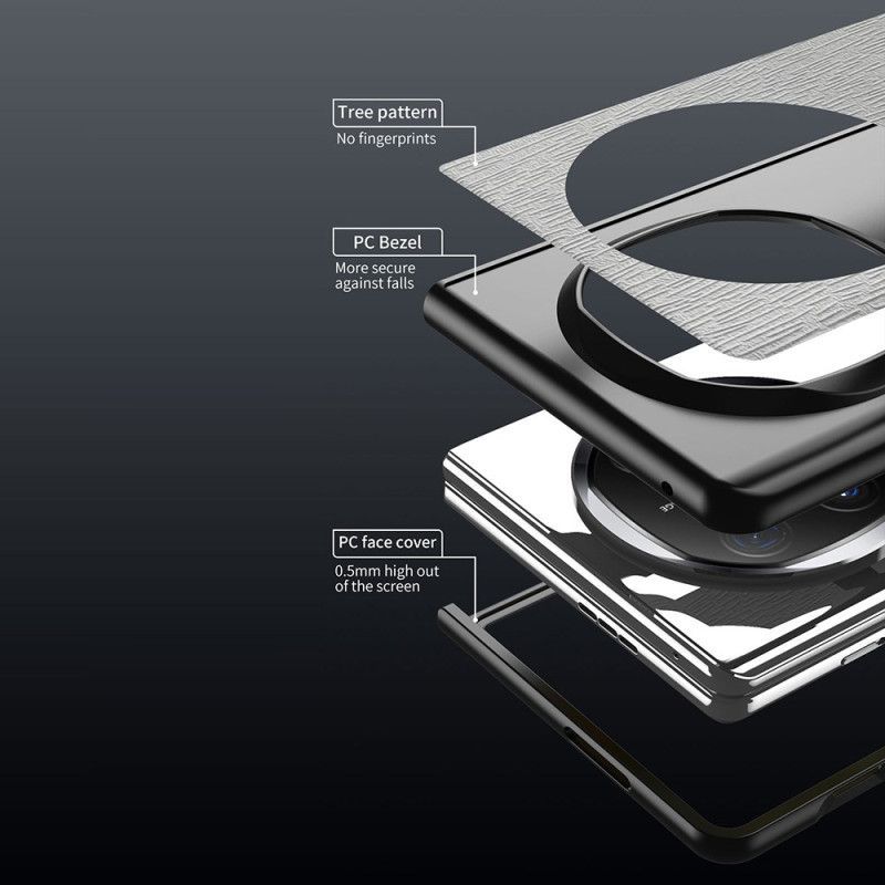 Coque Huawei Mate X6 Texture Bois