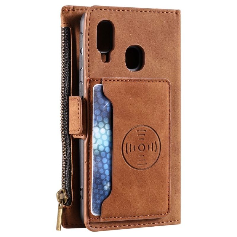 Housse Portefeuille Samsung Galaxy A20e Fonction Stand
