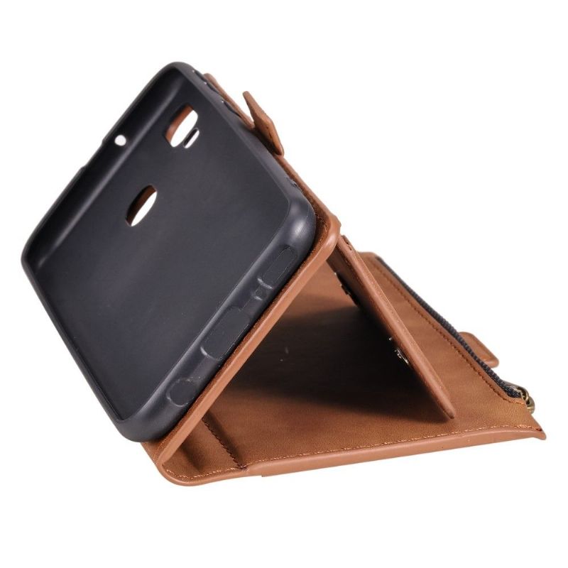 Housse Portefeuille Samsung Galaxy A20e Fonction Stand