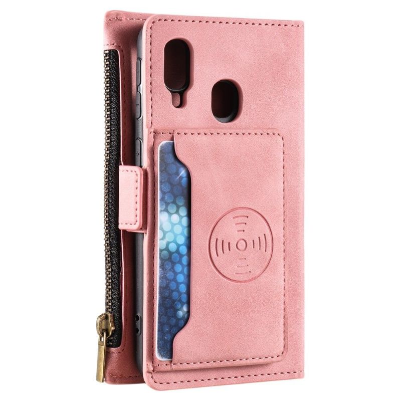 Housse Portefeuille Samsung Galaxy A20e Fonction Stand