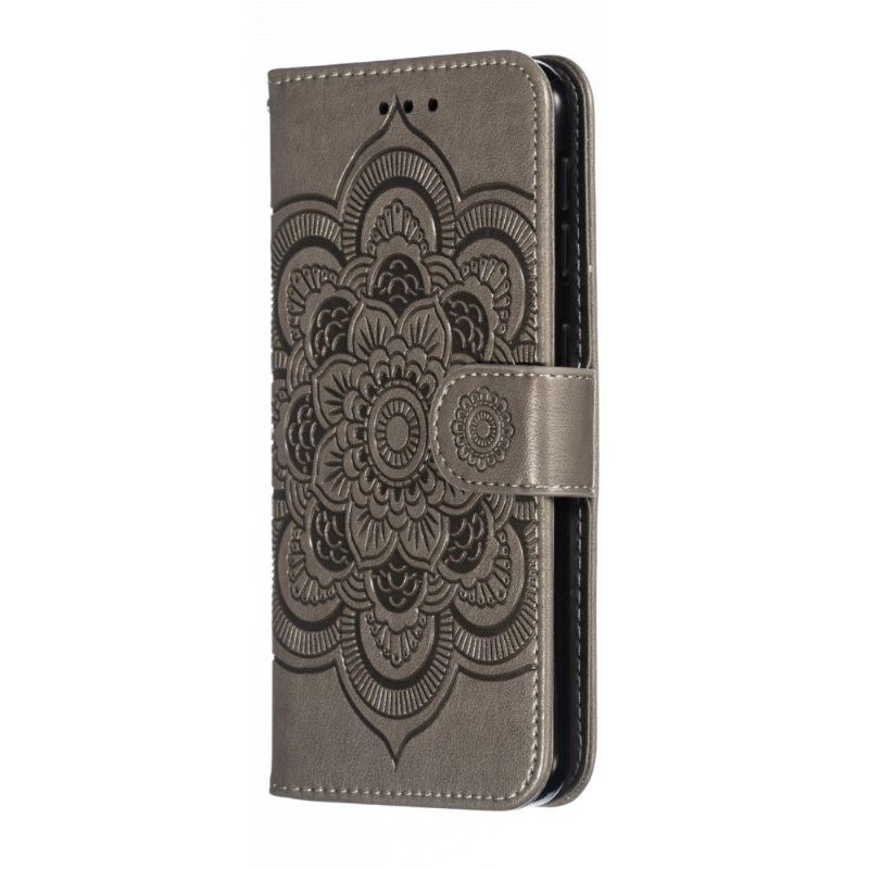 Samsung Galaxy A20e - Étui folio avec lanière mandala