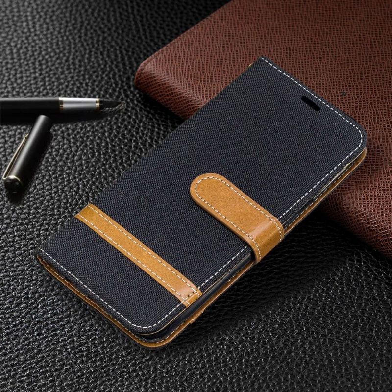Samsung Galaxy A20e - Etui revêtement tissu