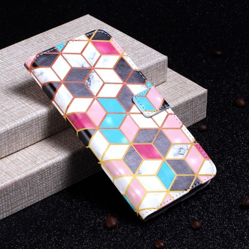 Samsung Galaxy A20e - Housse design géométrique
