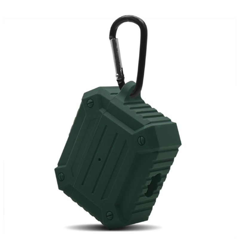 Coque AirPods 3 en silicone renforcé avec mousqueton
