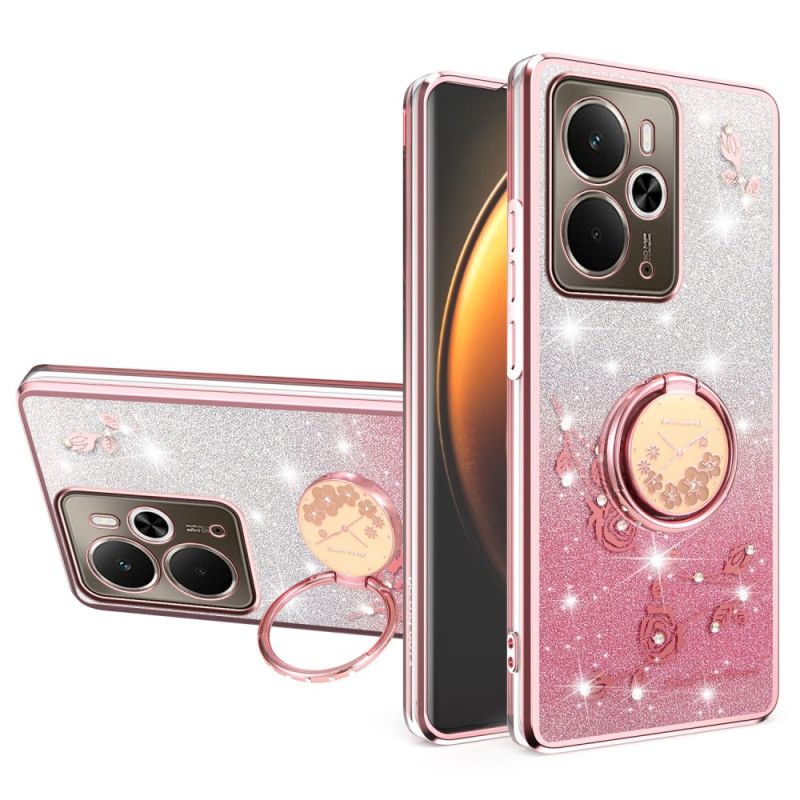 Coque Realme 14 5G / 14T 5G Anneau-Support Strass KADEM