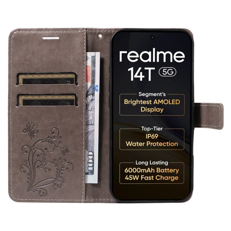Housse Realme 14 5G / Realme 14T 5G Papillons Géants