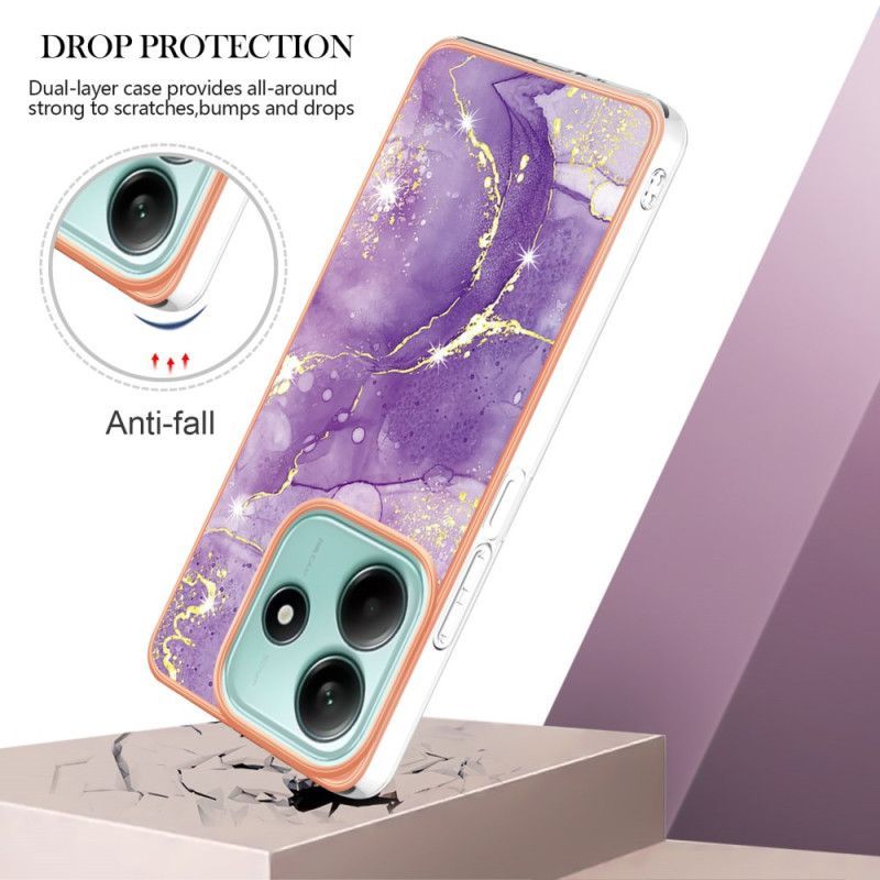 Coque Xiaomi Redmi Note 14 5G Design Marbre