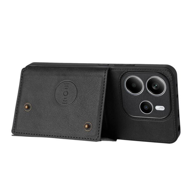 Coque Xiaomi Redmi Note 14 5G Porte-cartes et Support