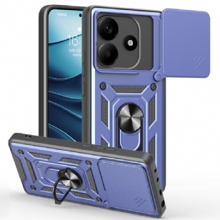 Coque Xiaomi Redmi Note 14 5G Protection Caméra Coulissante et Support