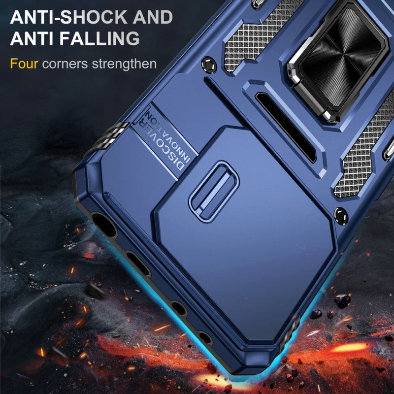 Coque Xiaomi Redmi Note 14 5G Ultra Résistante avec Support et Protecteur Objectif