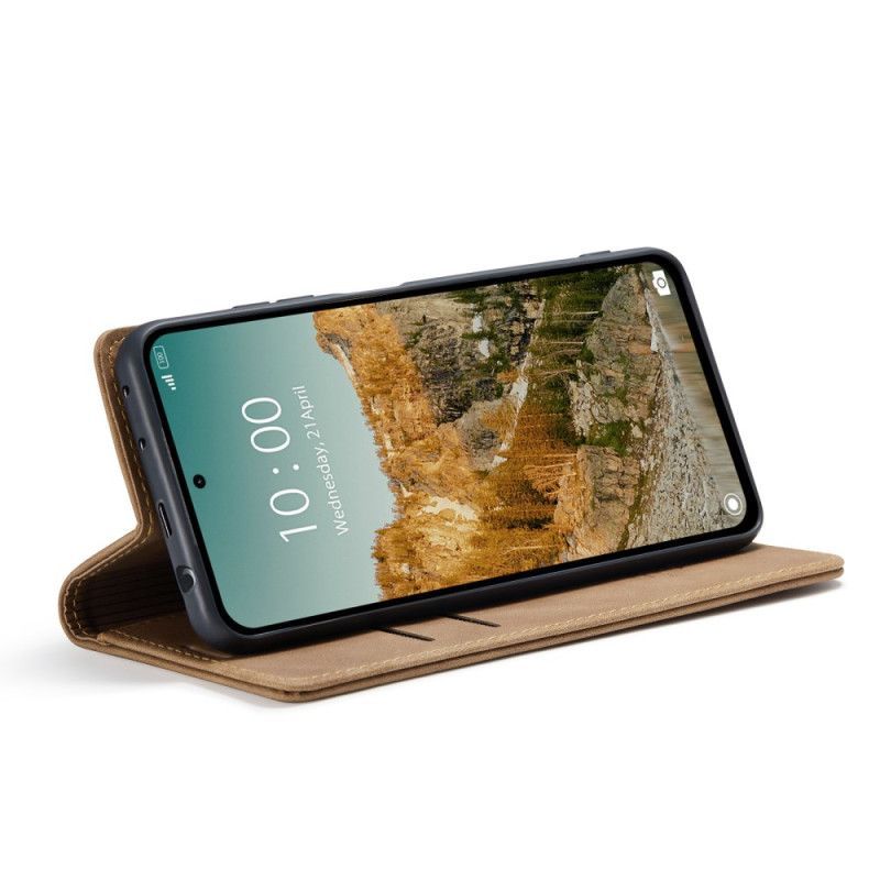 Flip Cover Xiaomi Redmi Note 14 5G Effet Cuir CASEME
