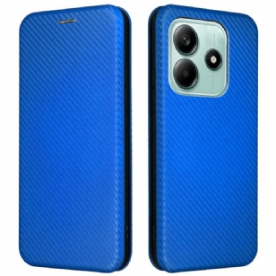 Flip Cover Xiaomi Redmi Note 14 5G Fibre Carbone