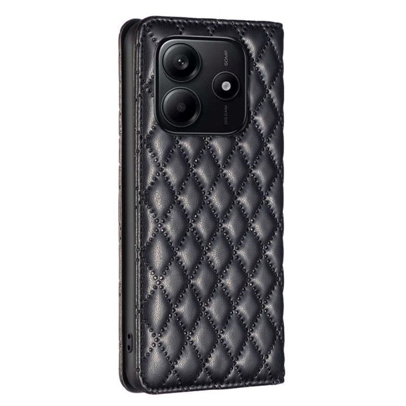 Flip Cover Xiaomi Redmi Note 14 5G Matelassée BINFEN COLOR