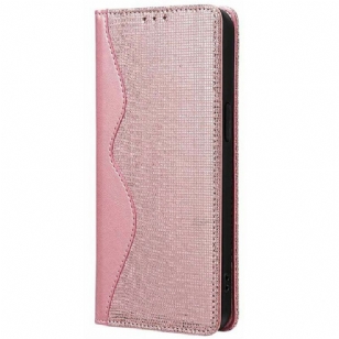 Flip Cover Xiaomi Redmi Note 14 5G Protection RFID Design Ondulé