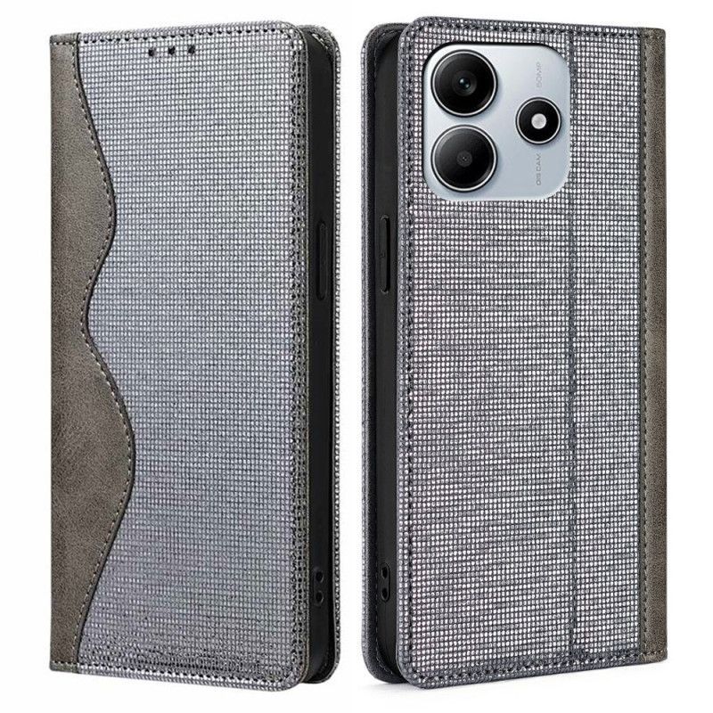 Flip Cover Xiaomi Redmi Note 14 5G Protection RFID Design Ondulé