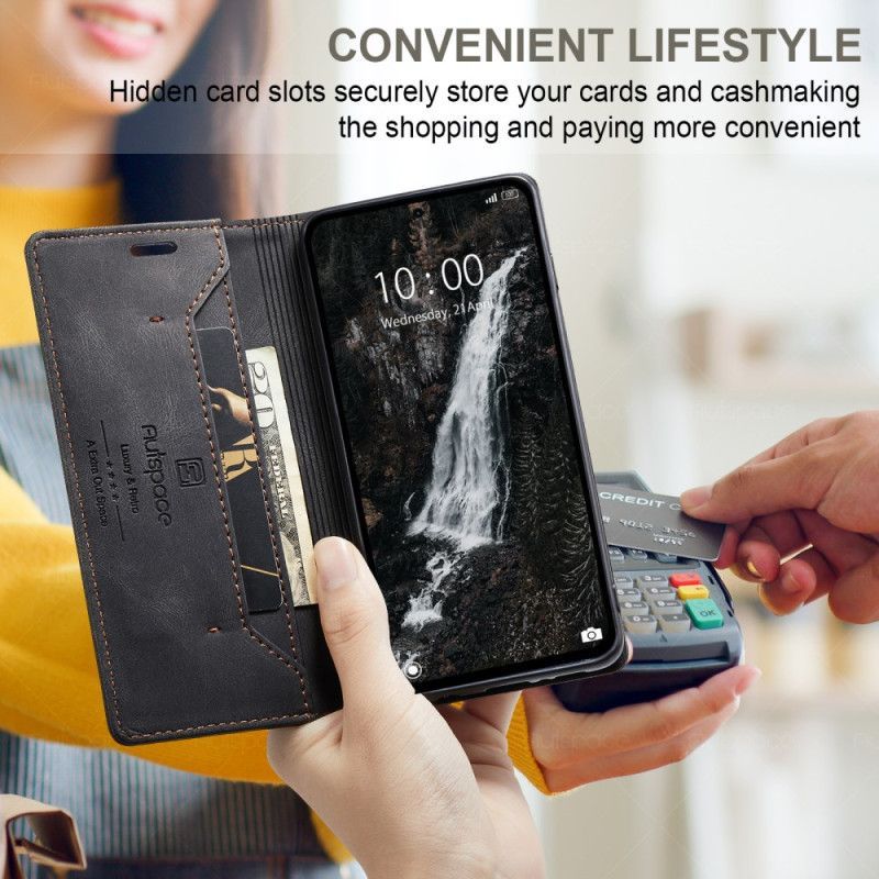 Flip Cover Xiaomi Redmi Note 14 5G Tissu Jeans