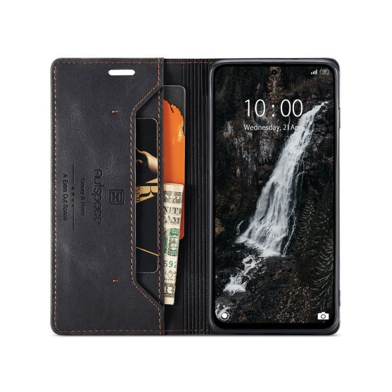 Flip Cover Xiaomi Redmi Note 14 5G Tissu Jeans