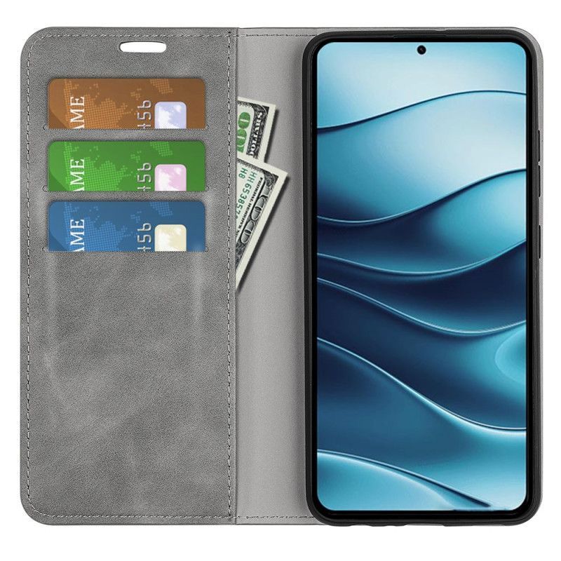 Flip Cover Xiaomi Redmi Note 14 Style Cuir