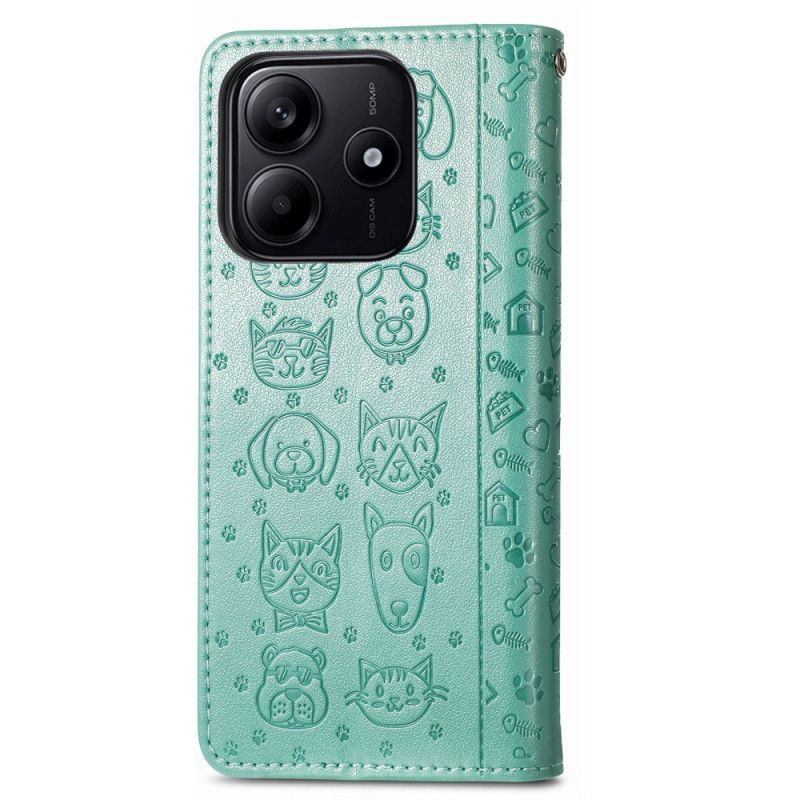 Housse Xiaomi Redmi Note 14 5G Animaux Animés