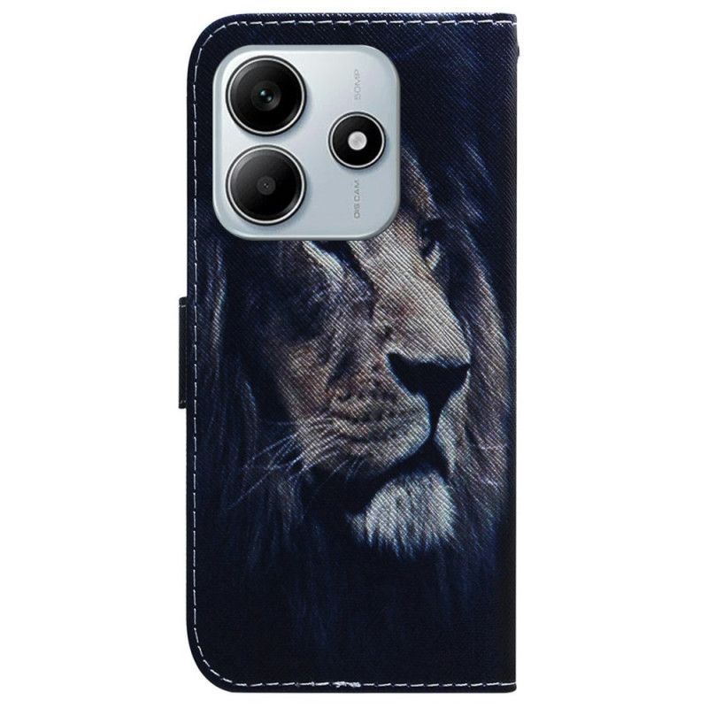 Housse Xiaomi Redmi Note 14 5G Dreaming Lion