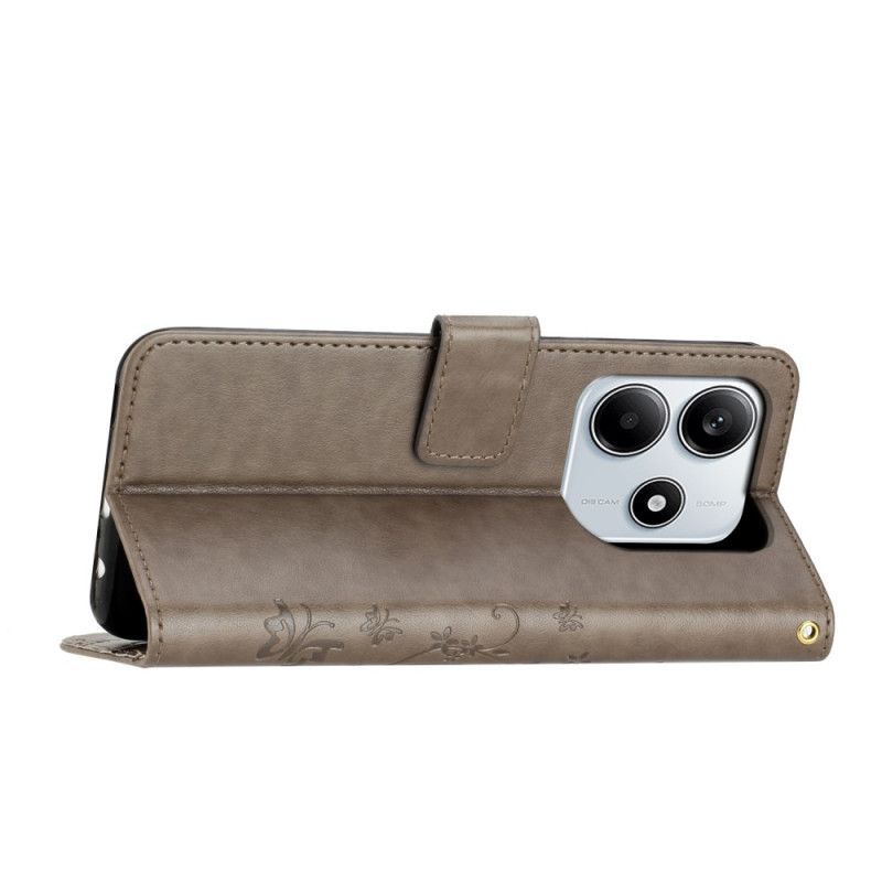 Housse Xiaomi Redmi Note 14 5G Fleurs et Papillons