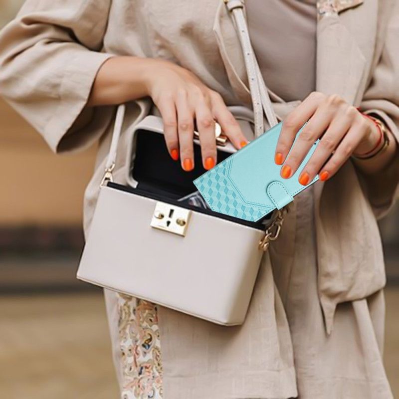 Housse Xiaomi Redmi Note 14 5G Fonction RFID Motif Nid d'Abeille