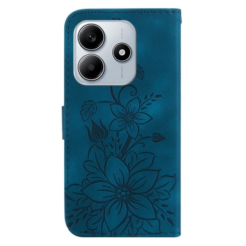 Housse Xiaomi Redmi Note 14 5G Motif Fleur de Lys