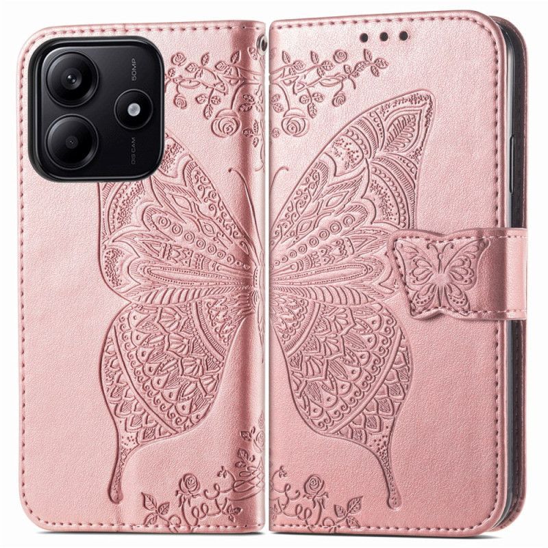 Housse Xiaomi Redmi Note 14 5G Papillon Baroque