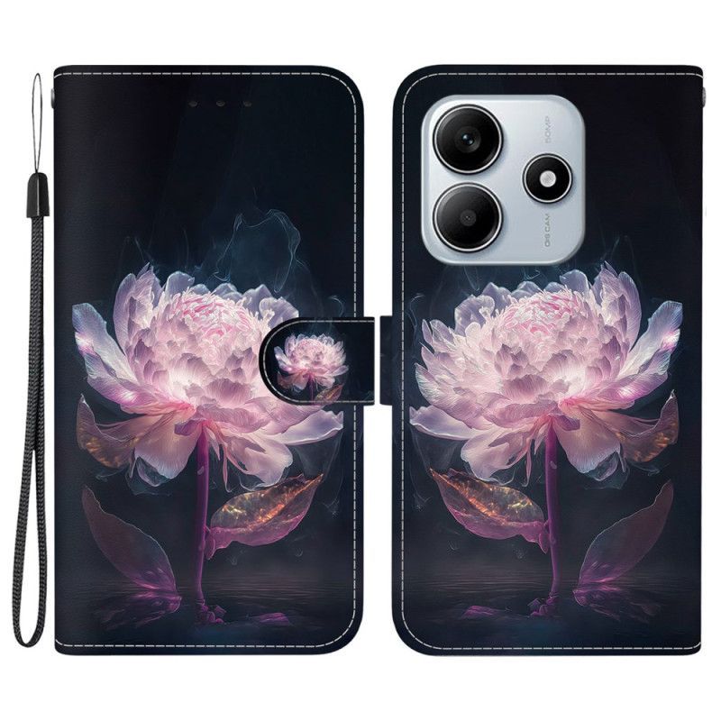 Housse Xiaomi Redmi Note 14 5G Pivoine Violette