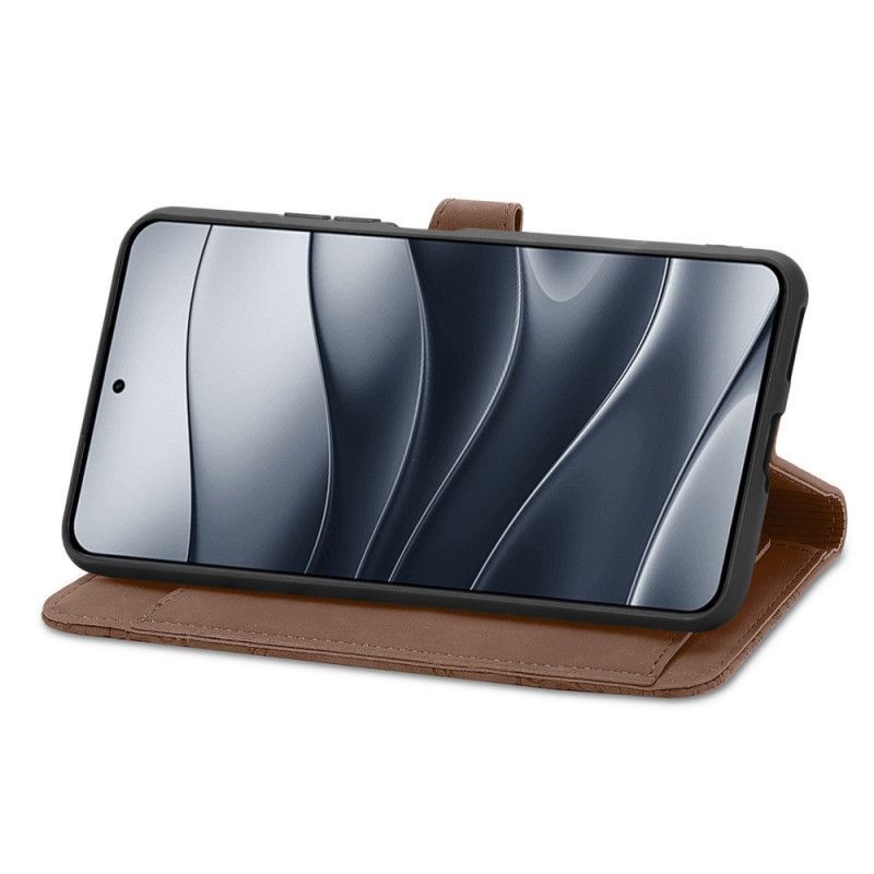 Housse Xiaomi Redmi Note 14 5G Pochette à Fermeture Éclair Motif