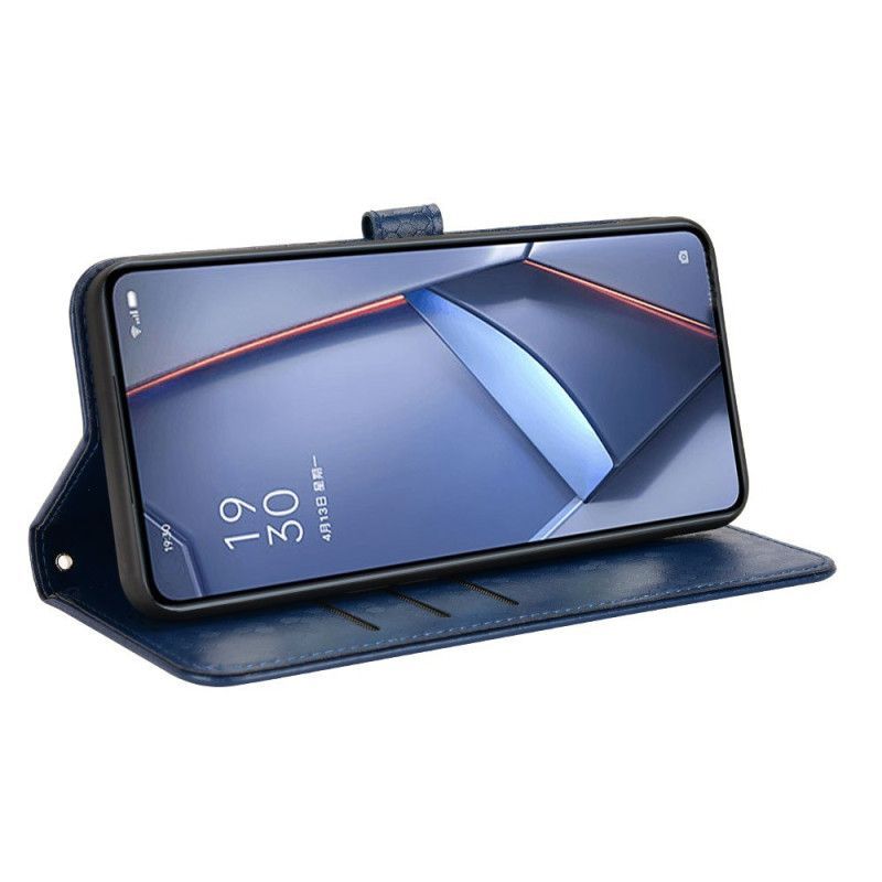 Housse Xiaomi Redmi Note 14 5G / Poco M7 Pro 5G Pointes Brillants à Lanière