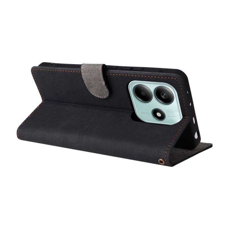 Housse Xiaomi Redmi Note 14 5G Protection RFID Effet Daim