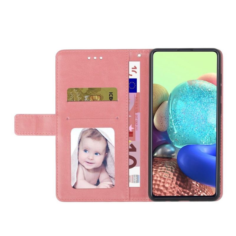 Housse OnePlus Nord 2T 5G effet cuir Y Lines