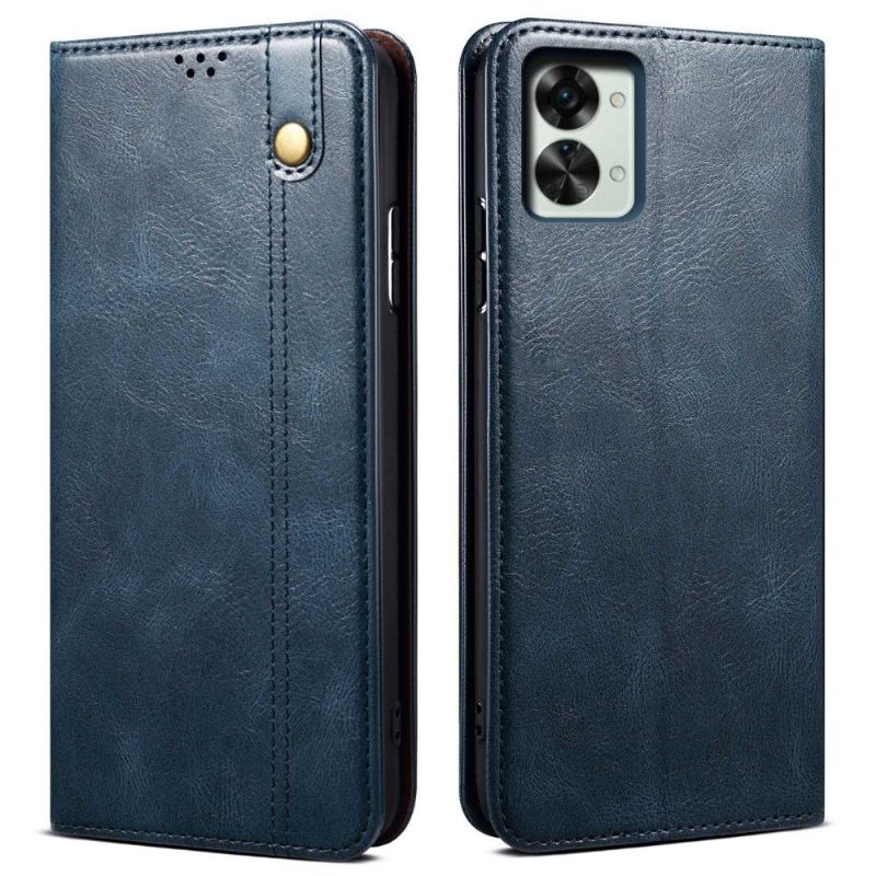 Housse OnePlus Nord 2T 5G Ernestine coutures apparentes