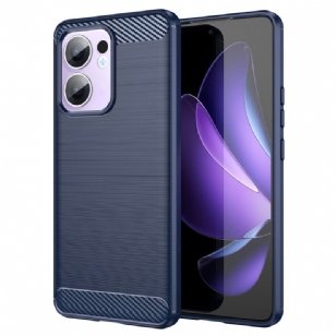 Coque Oppo Reno 13F 4G / 5G / FS 5G Fibre Carbone Brossée